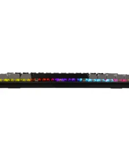 White Shark геймърска механична клавиатура Gaming Mechanical Keyboard WAKIZASHI 2 - Blue Switches (English US), Black, Gray - Image 5