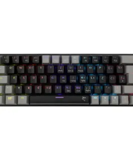 White Shark геймърска механична клавиатура Gaming Mechanical Keyboard WAKIZASHI 2 - Red Switches (English US) Black
