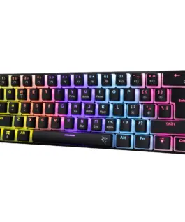 Alternative view от White Shark геймърска механична клавиатура Gaming Mechanical Keyboard SHINOBI 2 - Blue Switches (English US), Black