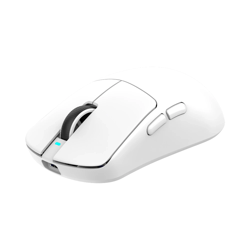White Shark професионална геймърска мишка Wireless Gaming Mouse BORS - 12000dpi, 1000Hz, Bluetooth, White - Image 2