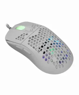 Alternative view от White Shark геймърска мишка Gaming Mouse GALAHAD - 7200dpi, White