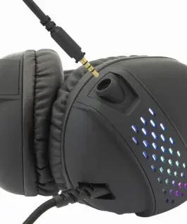 White Shark геймърски слушалки Gaming Headphones OX - 50mm, PS5, PS4, PC, Black - Image 4