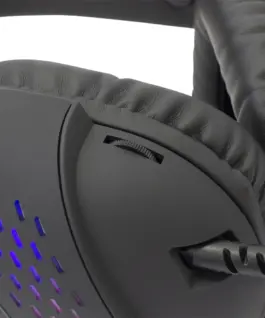 White Shark геймърски слушалки Gaming Headphones OX - 50mm, PS5, PS4, PC, Black - Image 6