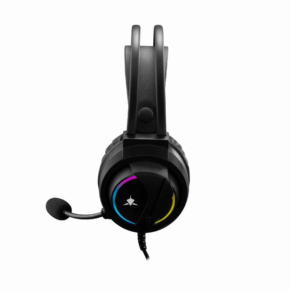 White Shark безжични геймърски слушалки Gaming Headphones WOLF - 50mm, PS4, Black - Image 2