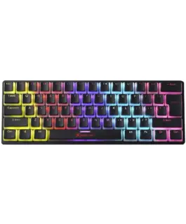Xtrike ME геймърска механична клавиатура Gaming Mechanical keyboard 61 keys TKL - GK-985P - RED switches